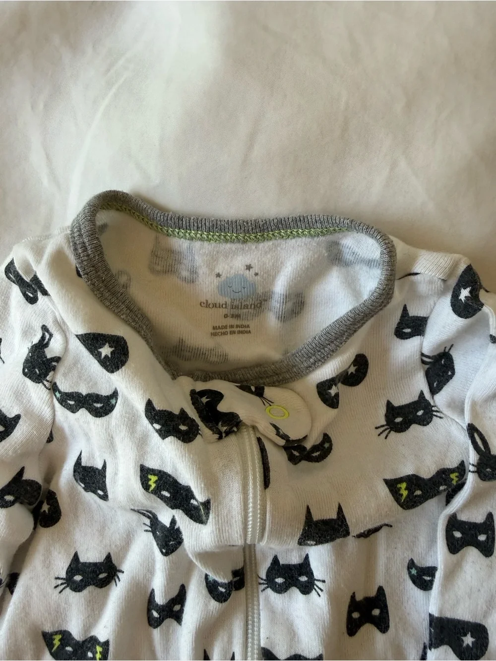 Halloween One-Piece Pajama Sleeper Set